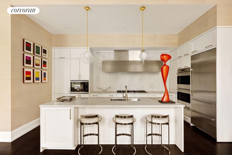 kitchen at 10 Madison Square West 2F