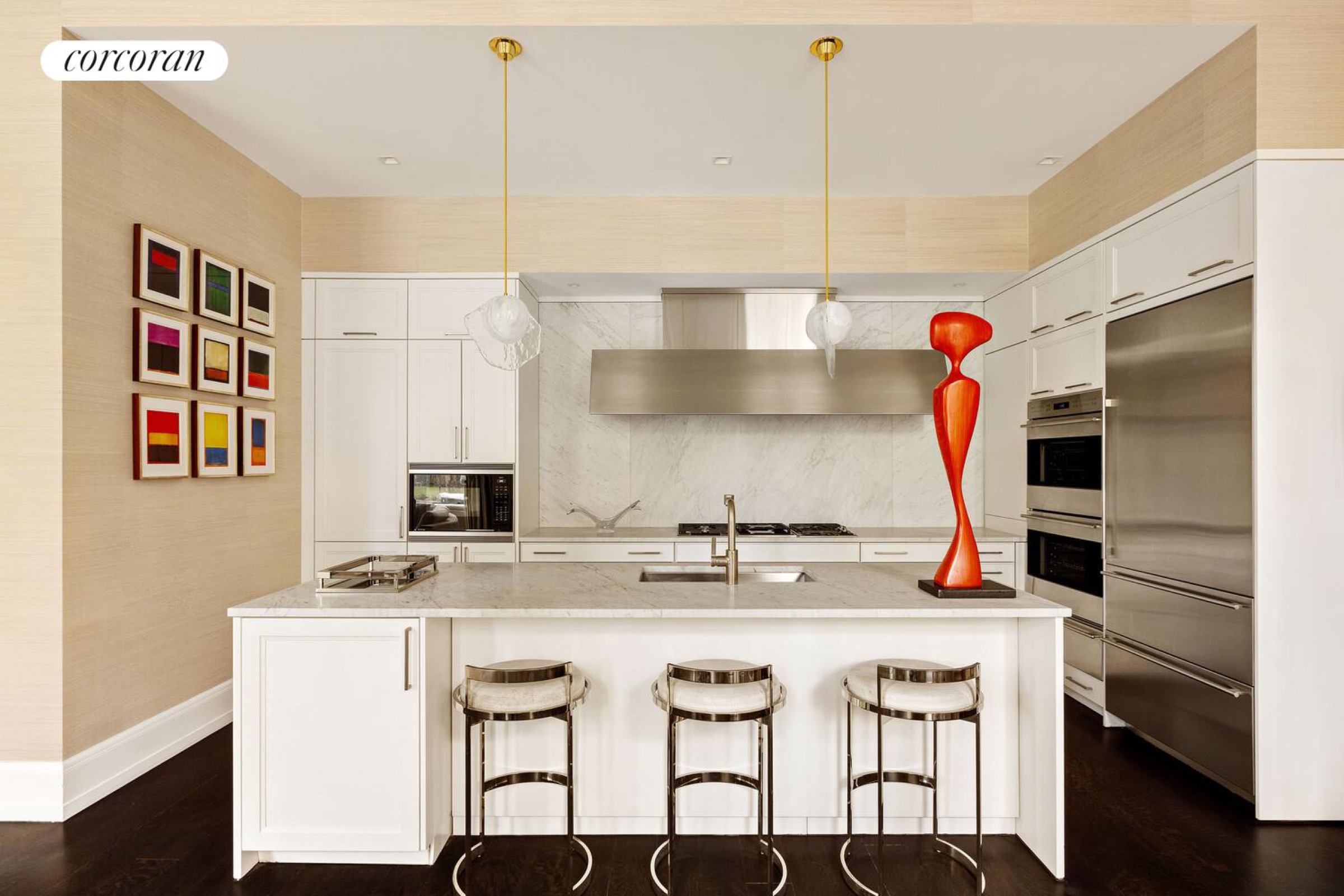 kitchen at 10 Madison Square West 2F