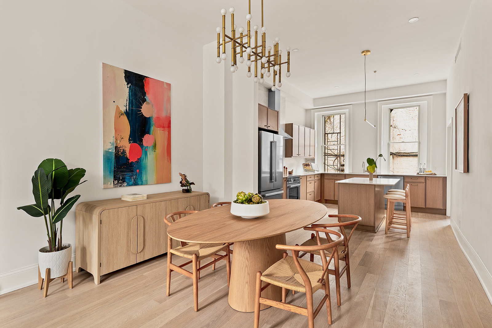 living room at 109 2nd Place