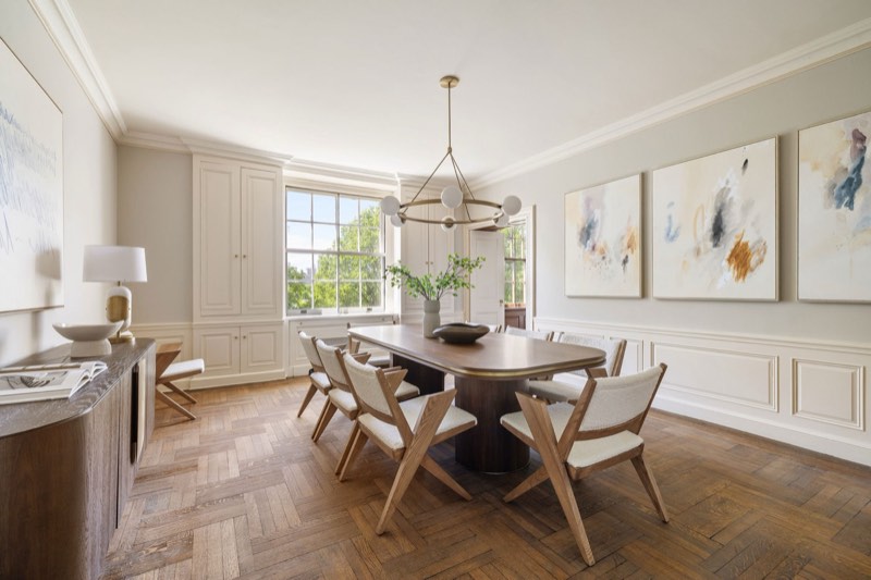 dining room at 1120 Fifth Avenue 7B
