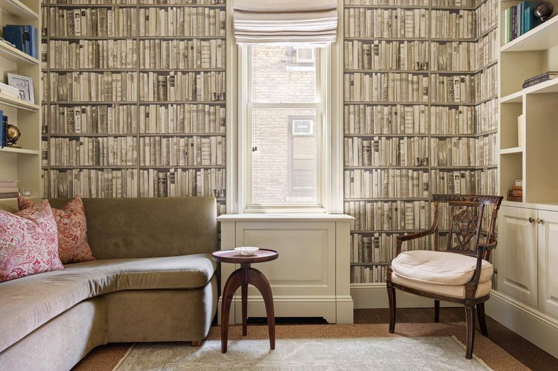 Library and media room at 1130 Park Avenue 91, Carnegie Hill — photo 5 of 11