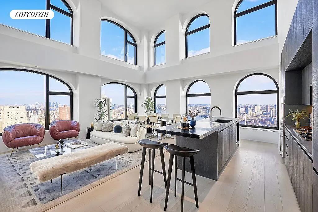 double-height living at 130 William Street 50A
