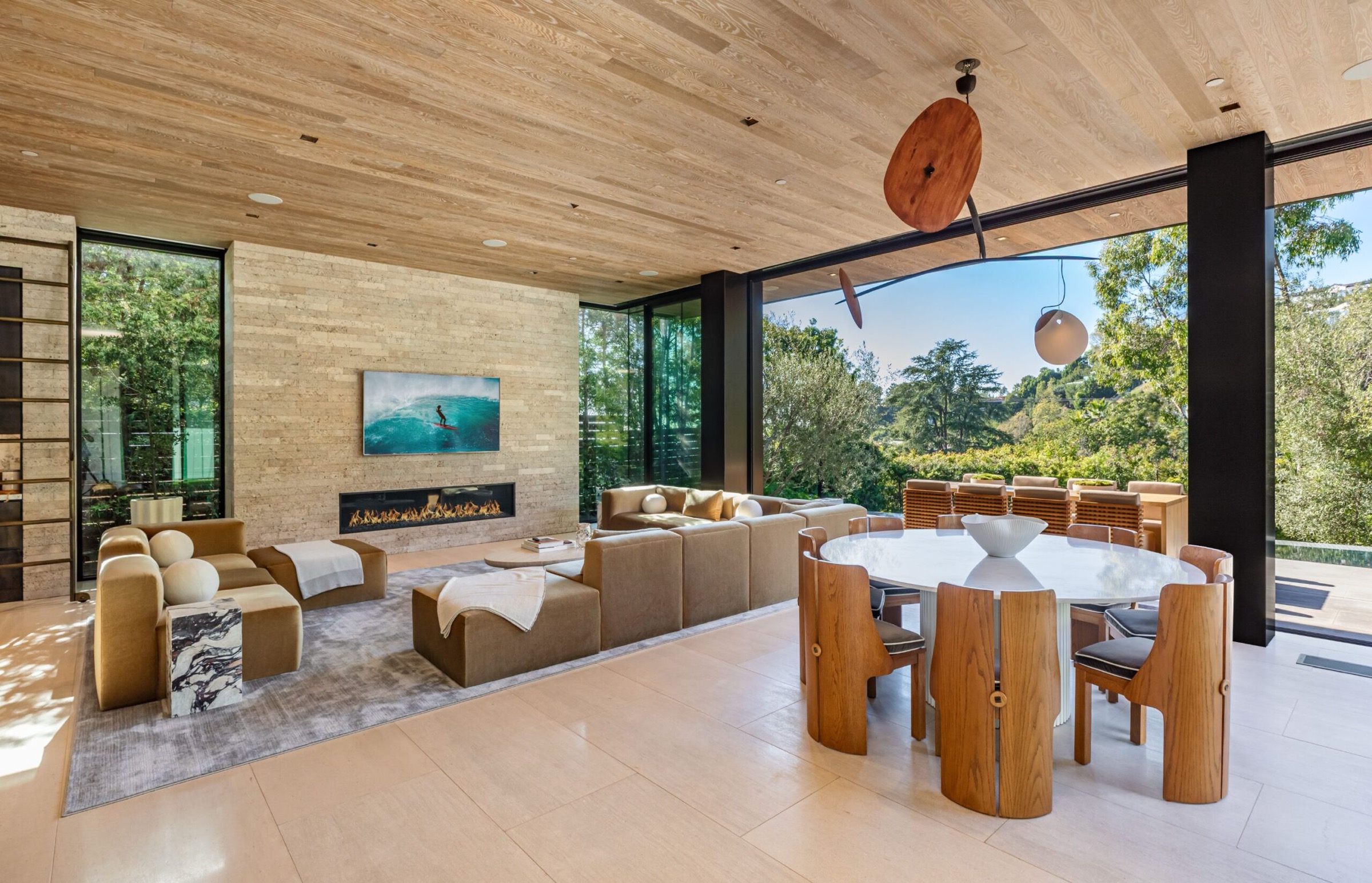 living and dining at 1335 Carla Lane