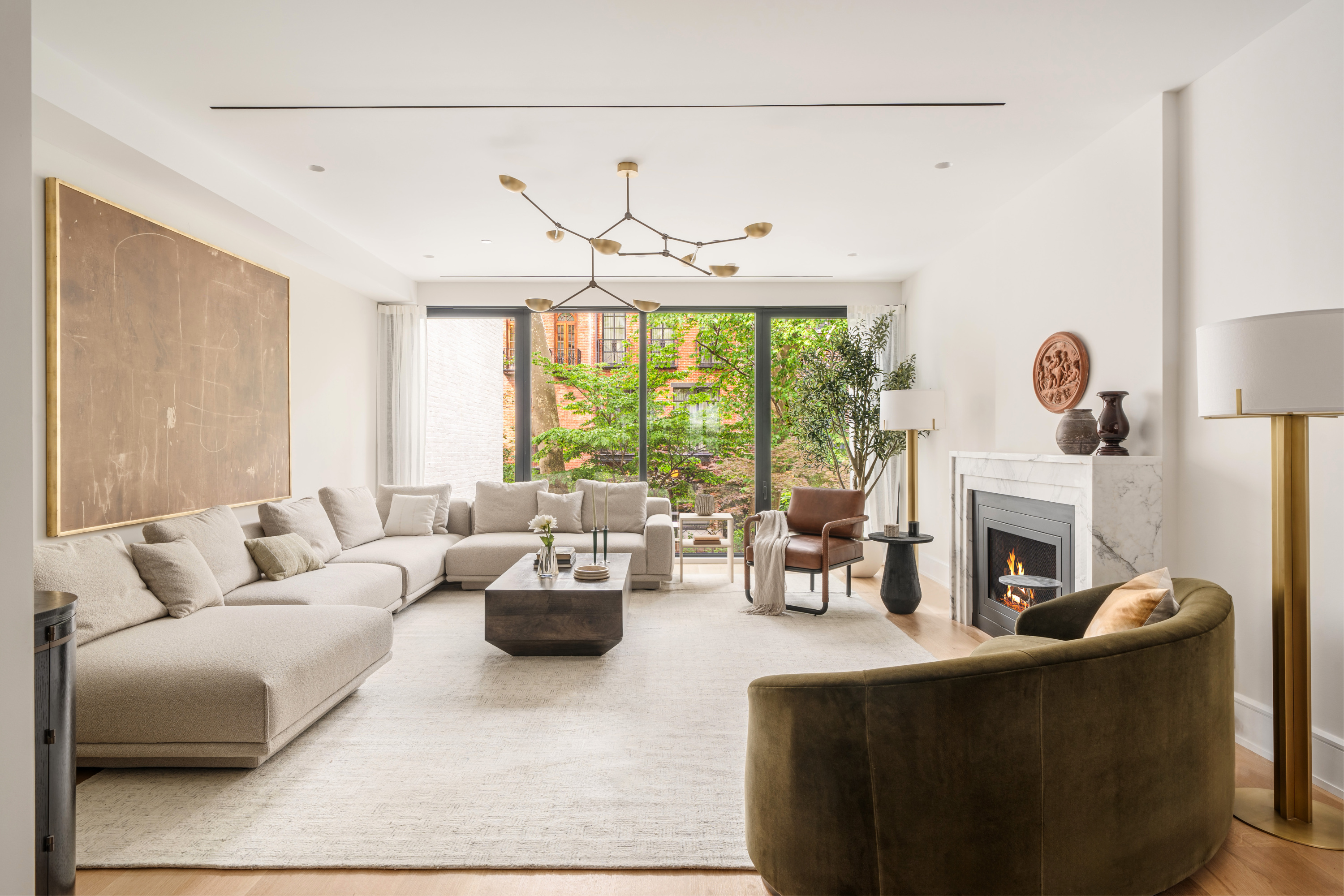 parlor at 165 East 64th Street
