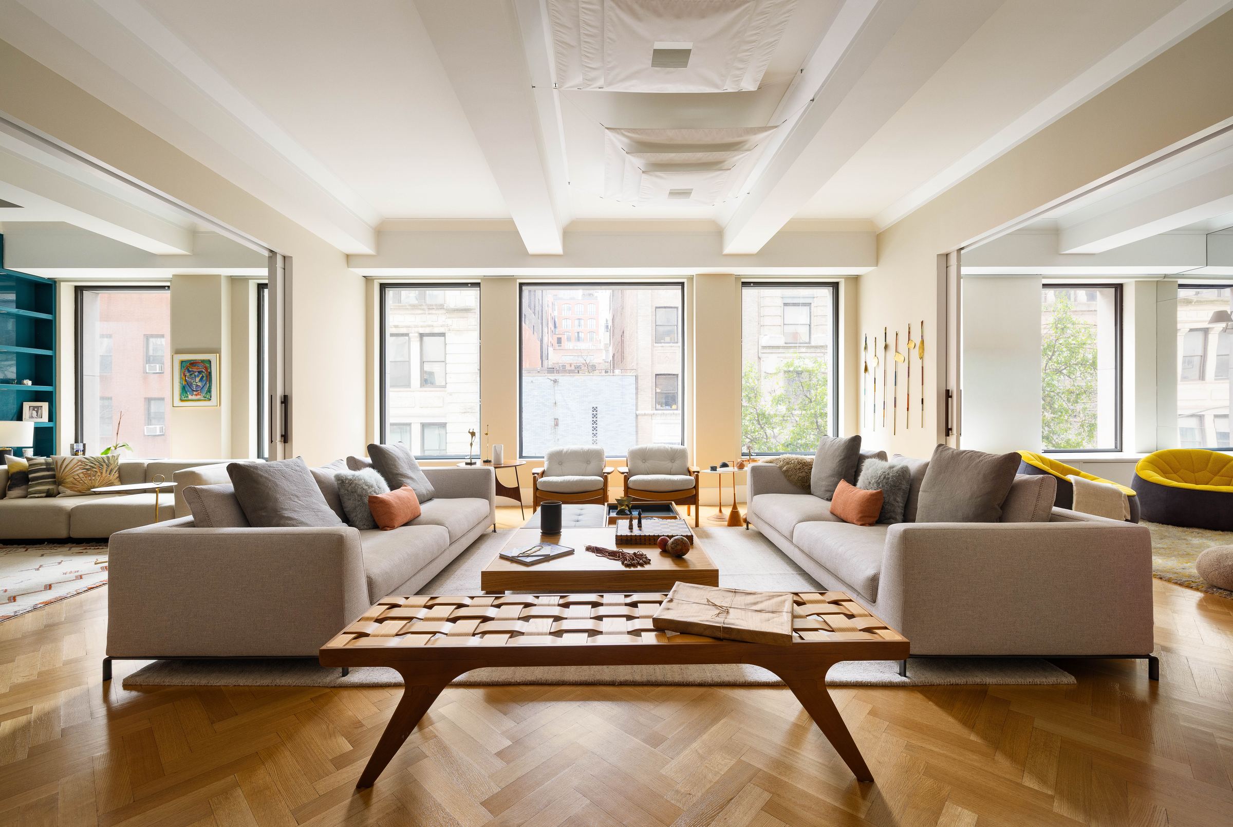 living room at 17 East 12th Street Unit 3 Greenwich Village