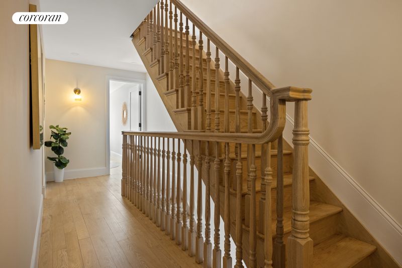 Custom staircase at 198 Putnam Avenue, Bedford-Stuyvesant — photo 9 of 10