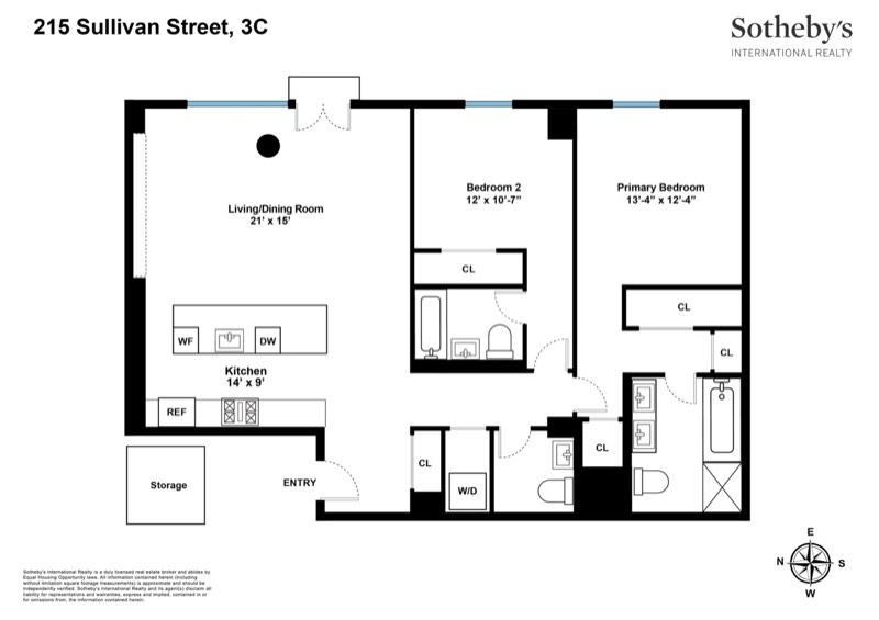 215 Sullivan Street 3C, Greenwich Village — photo 2 of 7