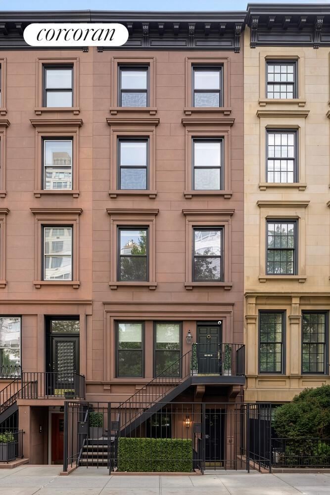 townhouse interiors at 232 East 68th Street