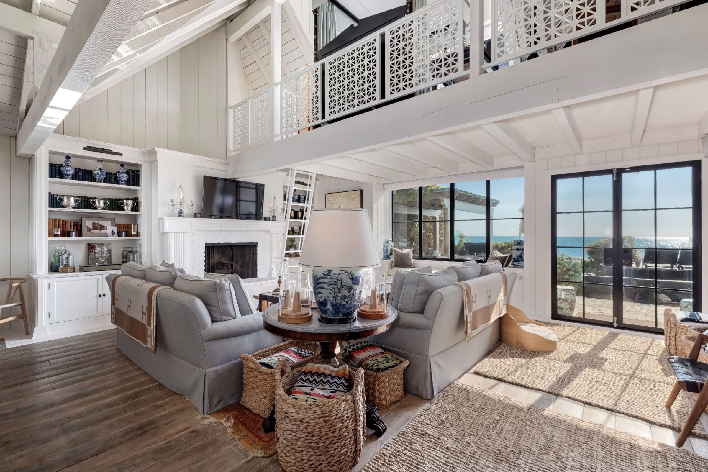 living room at 23618 Malibu Colony Road #56