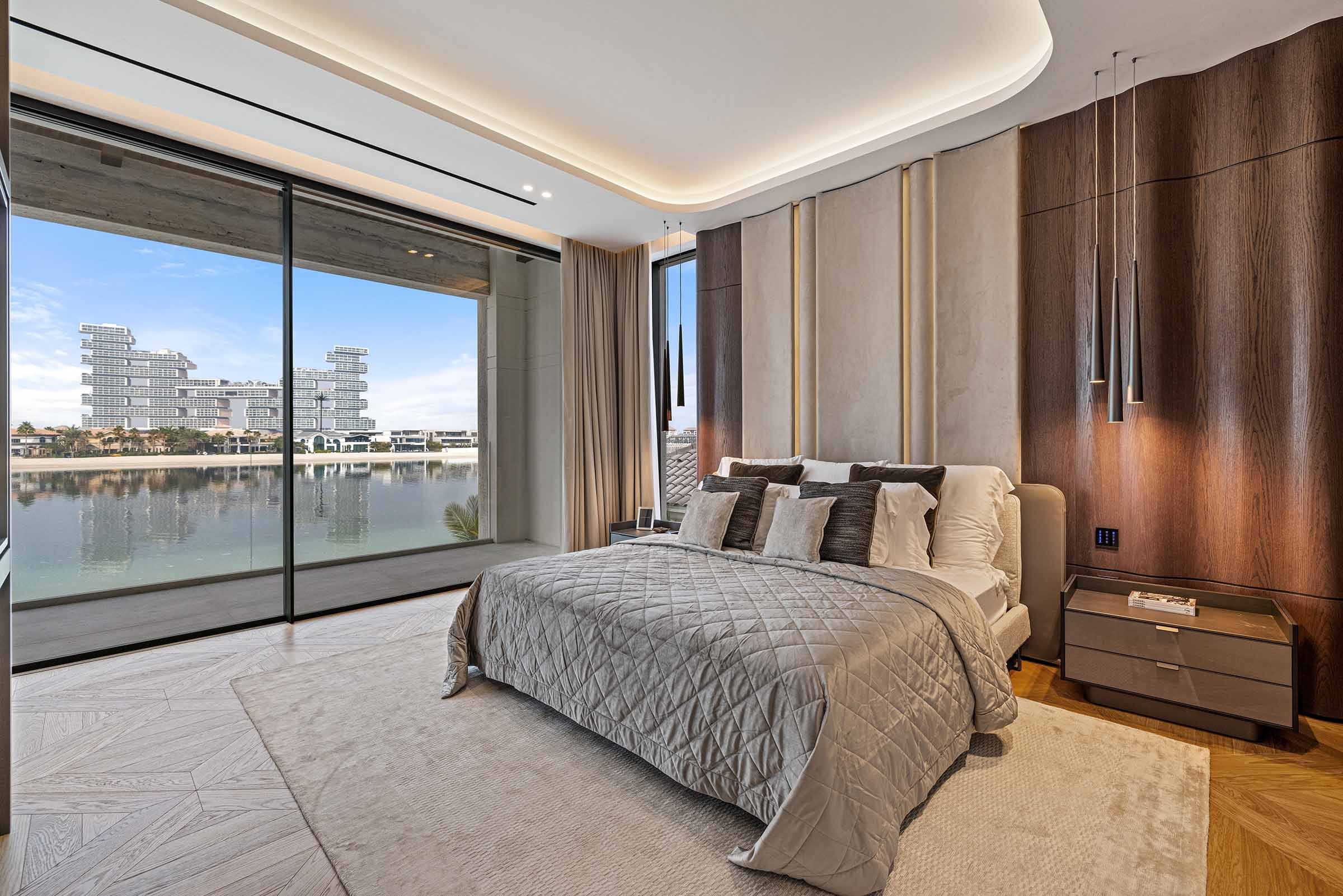 bedroom suite at the 25 Degrees Signature Villa