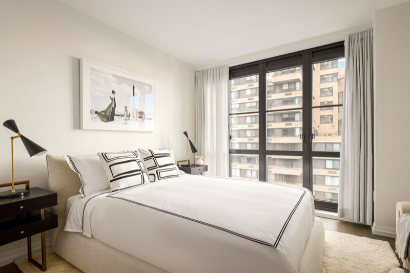 third bedroom at 250 West 96th Street 15C