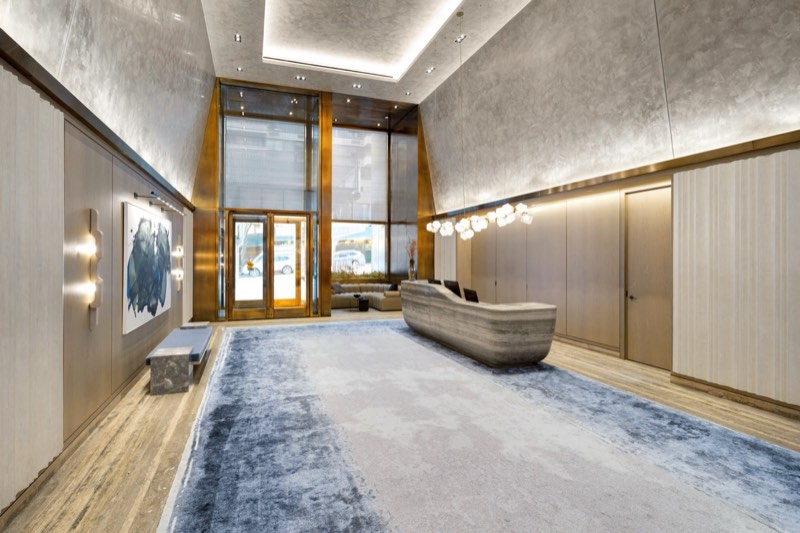 lobby at 250 West 96th Street