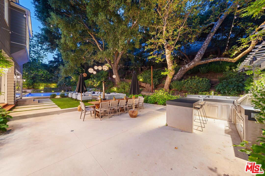 kitchen at 2600 Mandeville Canyon Road