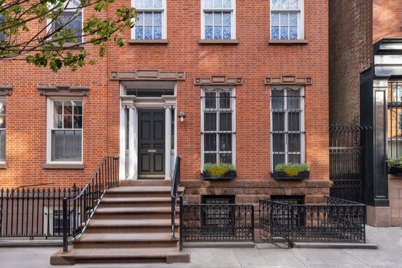 stoop at 262 West 11th Street
