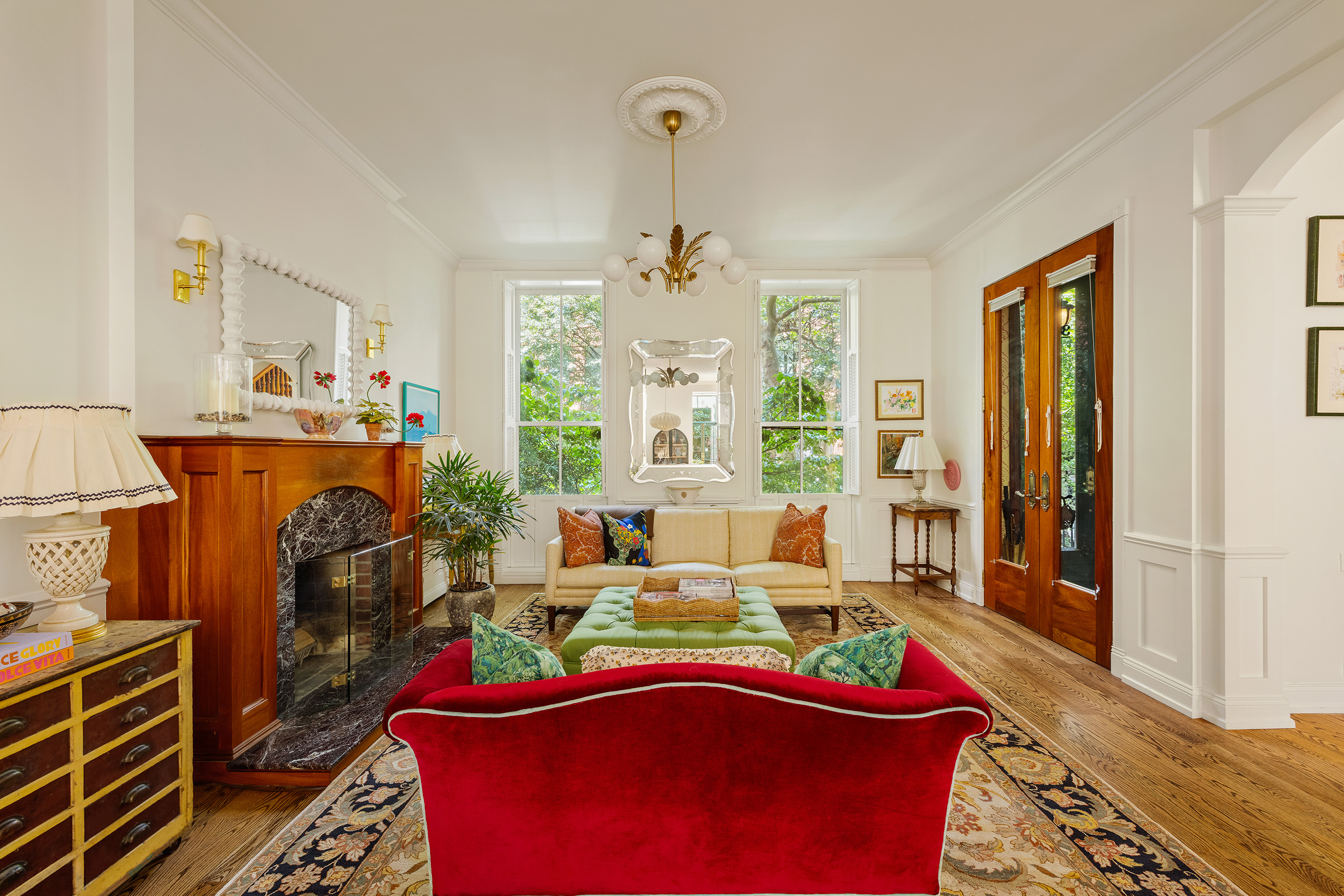 living room at 306 State Street