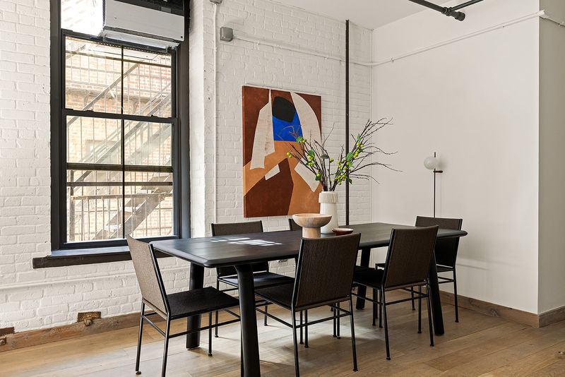 Dining area at 33 Bleecker Street 3B, NoHo — photo 6 of 9