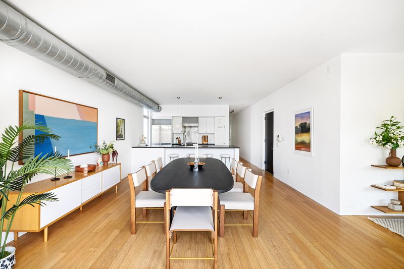 Open living dining kitchen at 361 Manhattan Avenue 3AB, Williamsburg — photo 2 of 9