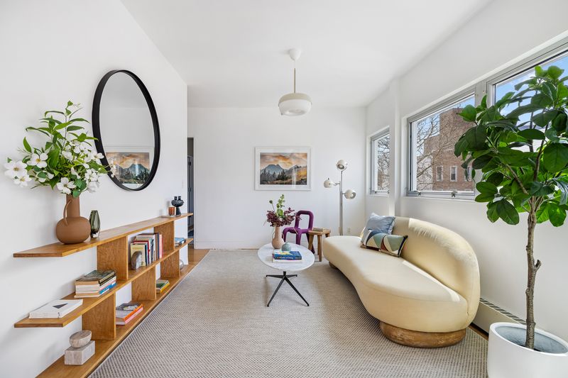 Living room at 361 Manhattan Avenue 3AB, Williamsburg — photo 5 of 9