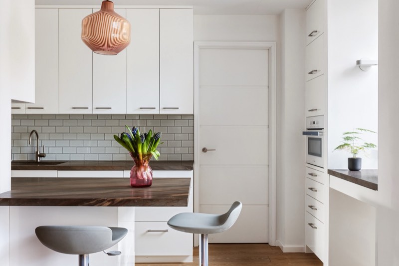 kitchen breakfast bar at 37 West 12th Street 7J