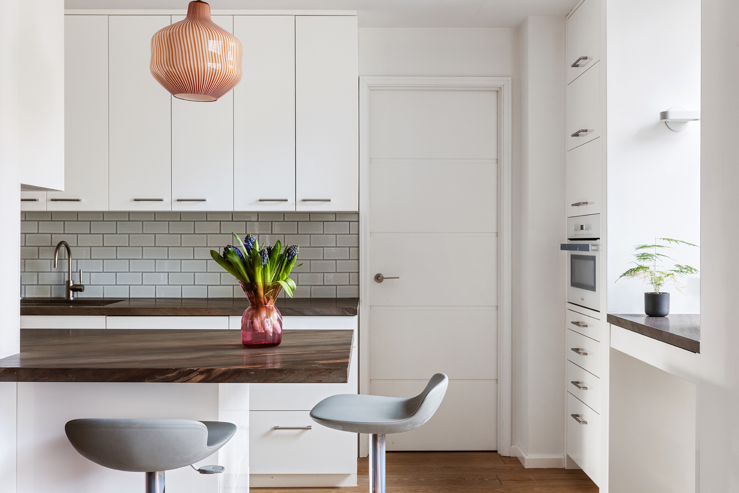 kitchen breakfast bar at 37 West 12th Street 7J