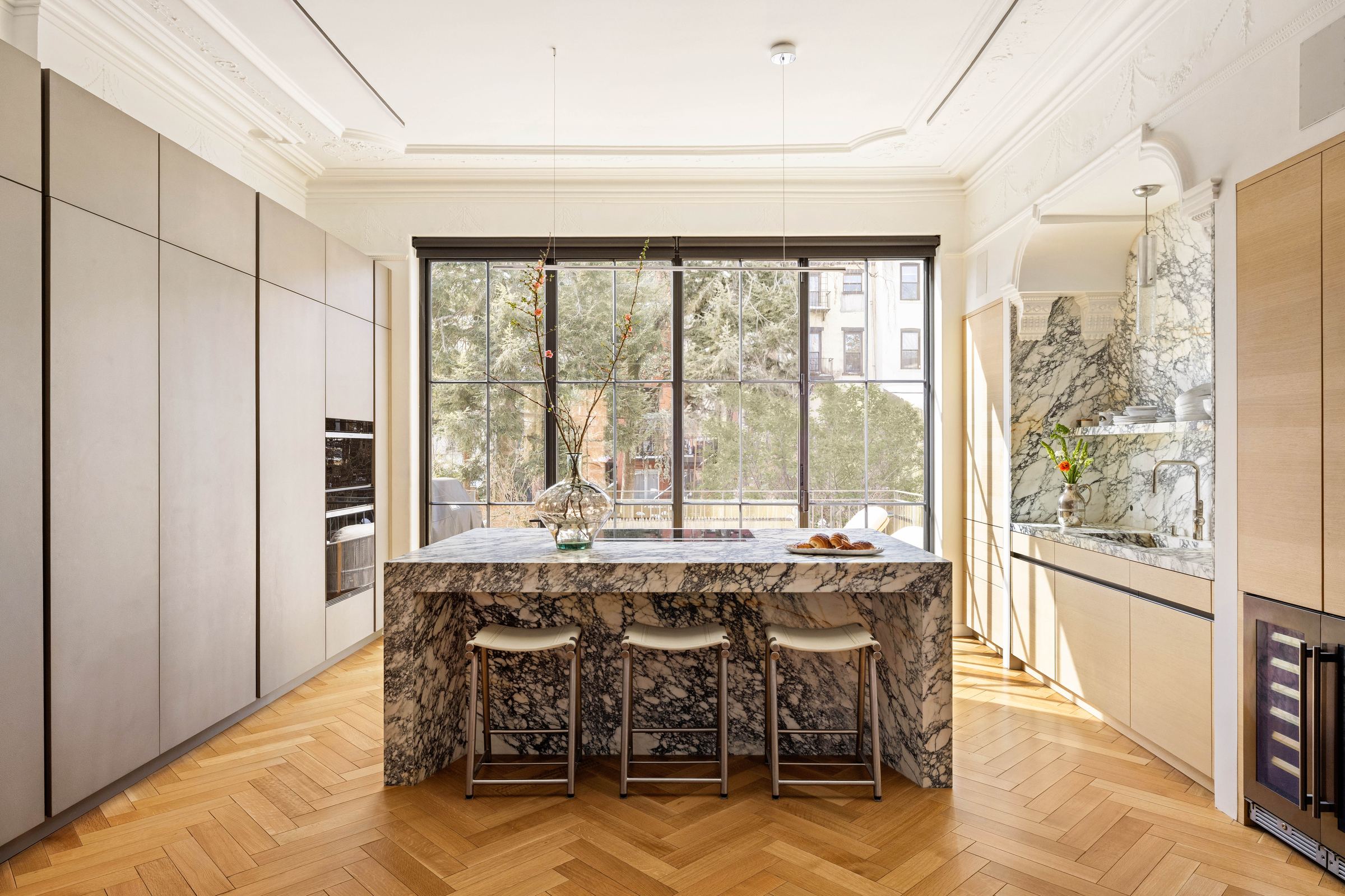 parlor at 382 Degraw Street Carroll Gardens