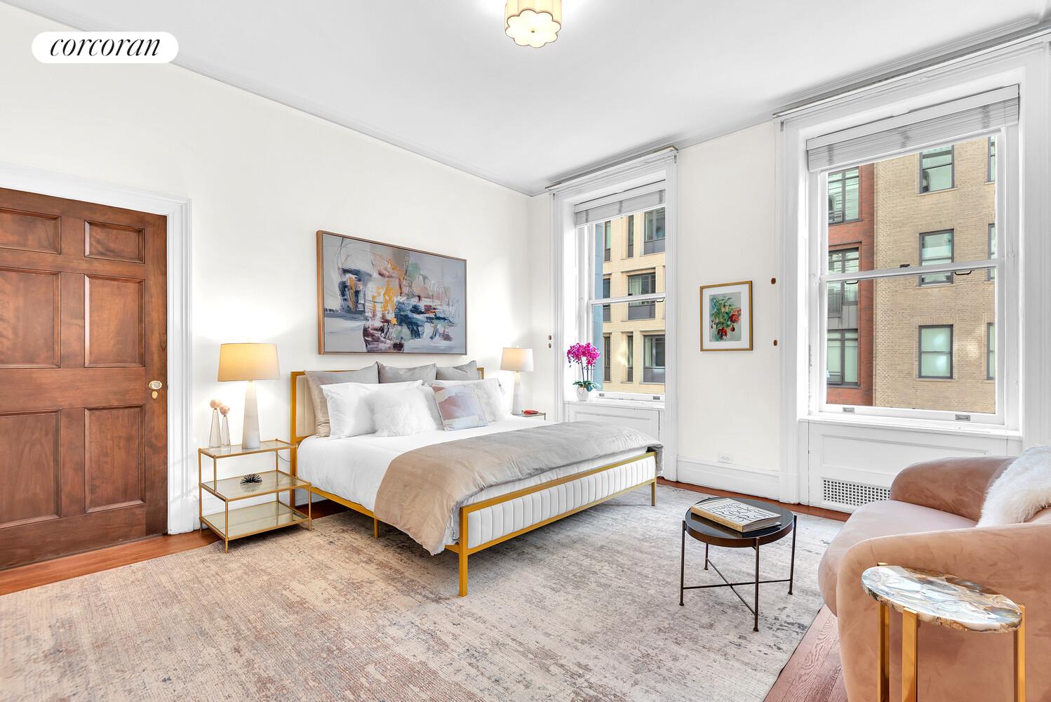 bedroom at Apthorp 7E