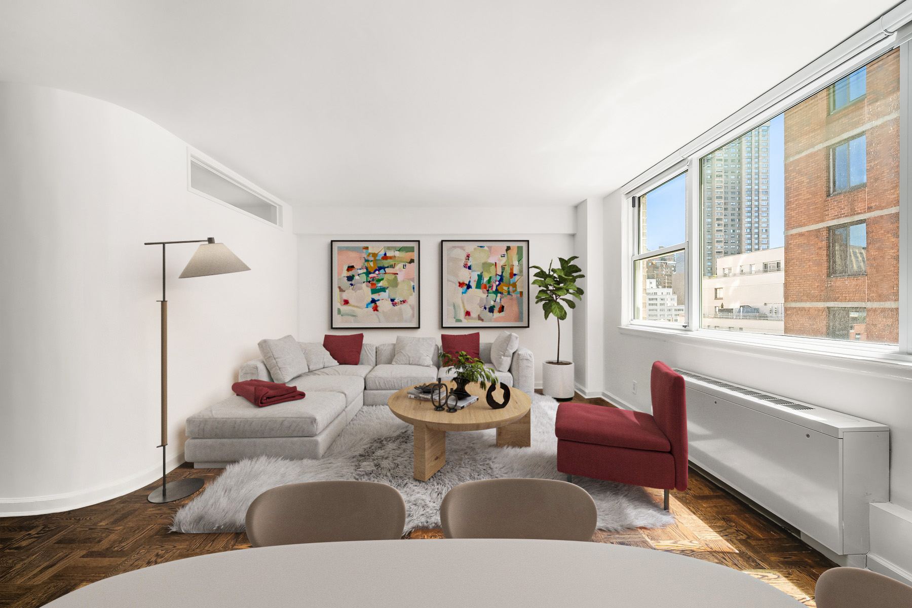 living interiors at 408 East 79th Street PHB Upper East Side