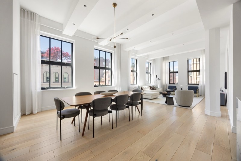 dining and living at 415 Greenwich Street 5C