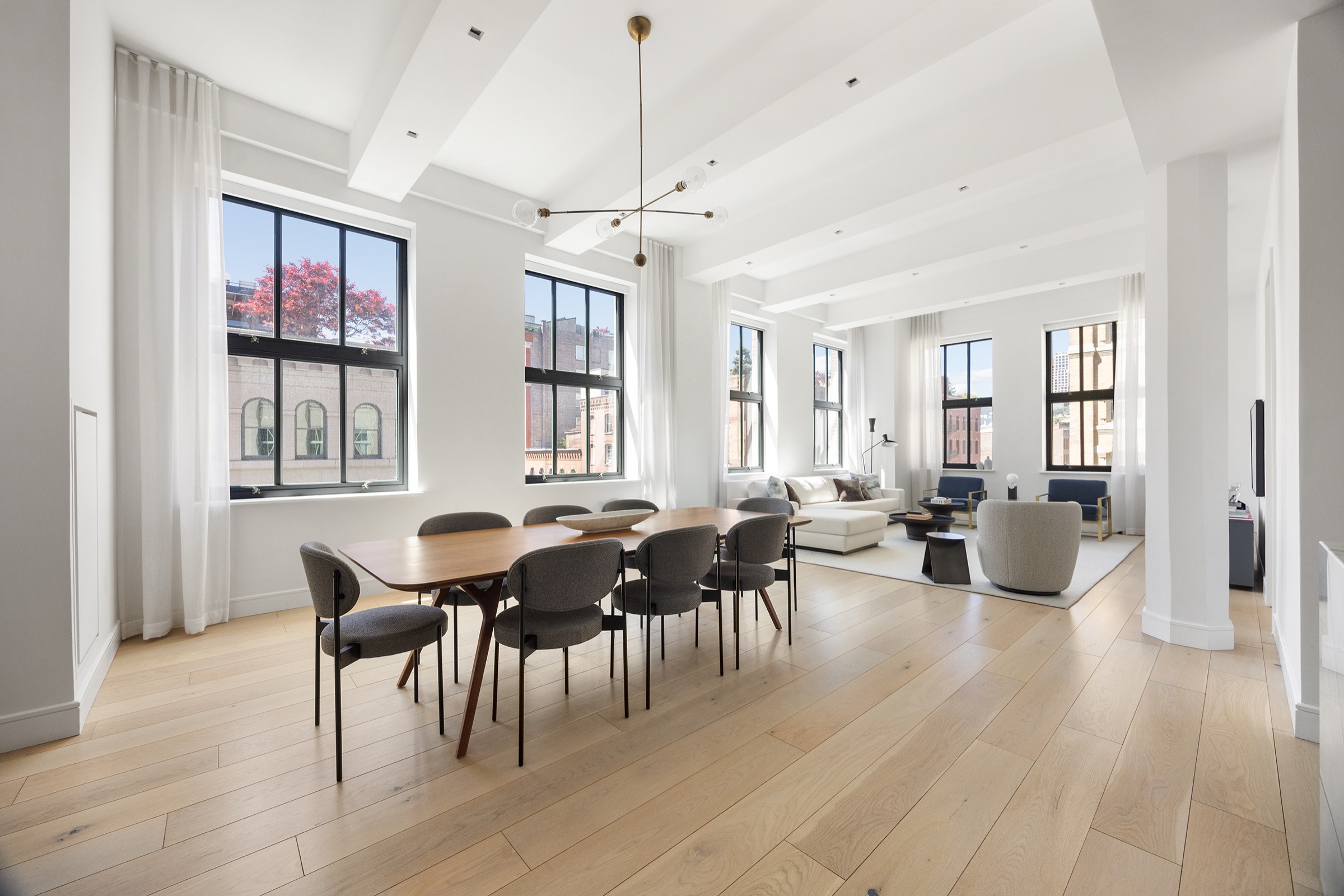 dining and living at 415 Greenwich Street 5C