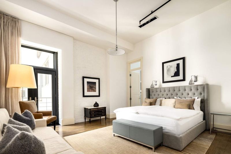An en-suite bedroom at 42 Wooster Street #3, SoHo — photo 12 of 13