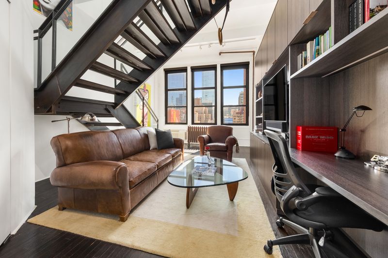 Primary bedroom at The Glass Farmhouse, 448 West 37th Street 11G/12G, Hudson Yards — photo 7 of 10