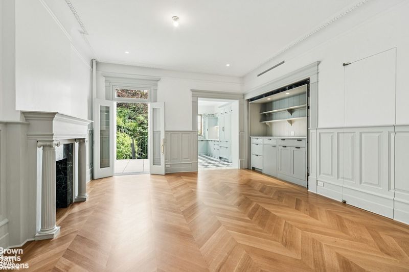 Dining room opening to the terrace at 611 2nd Street, Park Slope — photo 5 of 10