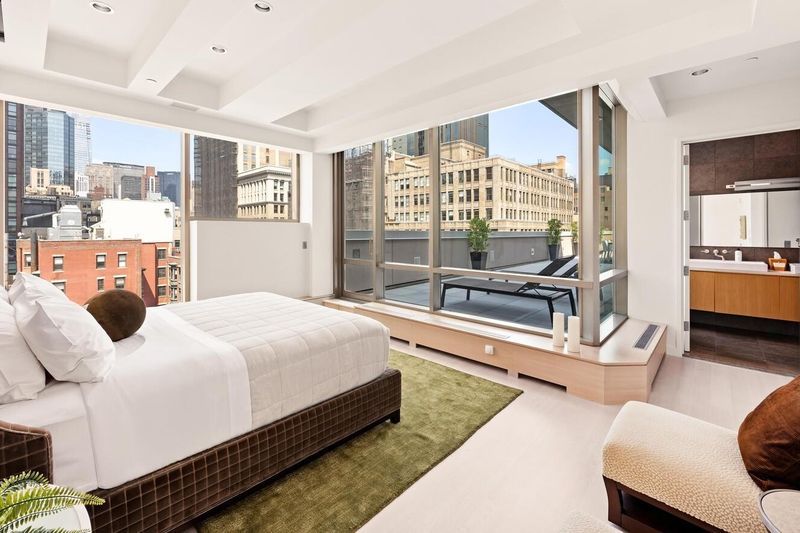 Primary bedroom opening to the terrace at 76 Madison Avenue PH1, NoMad — photo 7 of 8