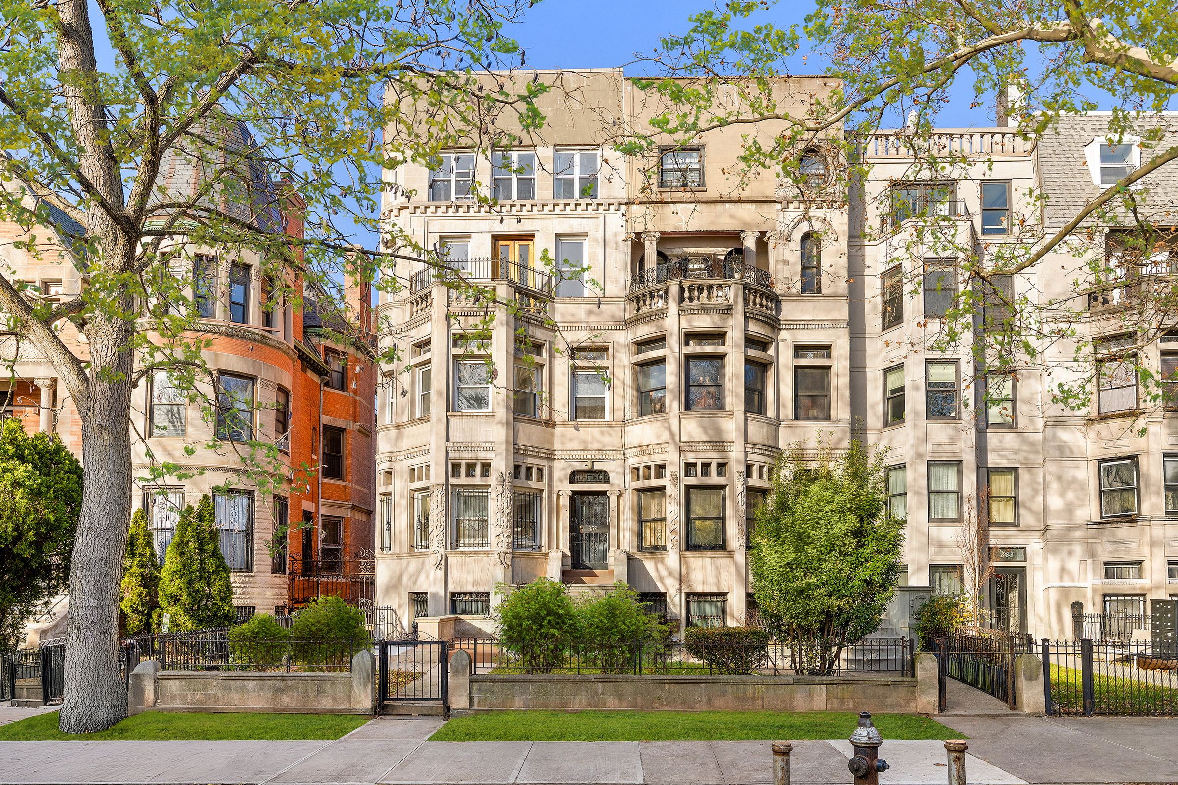 parlor at 859 Saint Marks Avenue Crown Heights