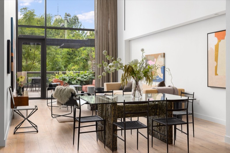 private terrace at Pierhouse N210